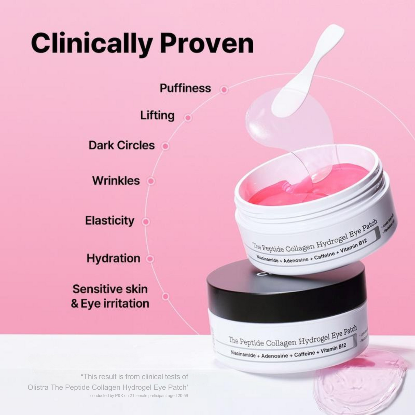 OLISTRA - Peptide Collagen Hydrogel Eye Patches