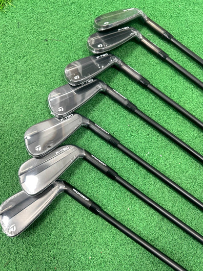 TAYLORMADE P790 IRON SET 4-PW BLACK RH - DYNAMIC GOLD 105 S300 SHAFT BRAND NEW